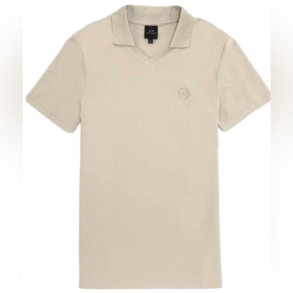 Armani Exchange Johhny Collar Short Sleeve Polo Shirt